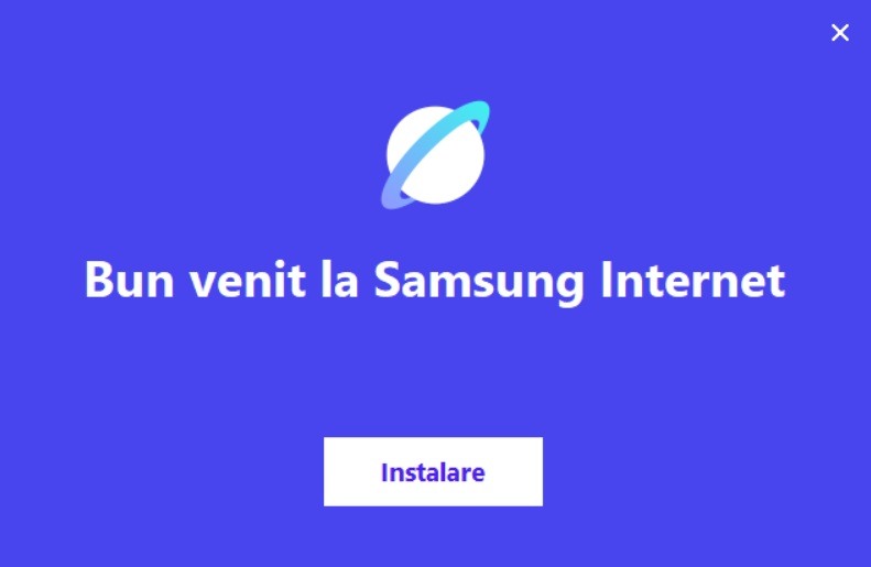 Browserul web Samsung Internet, disponibil gratuit pe Windows și în România 