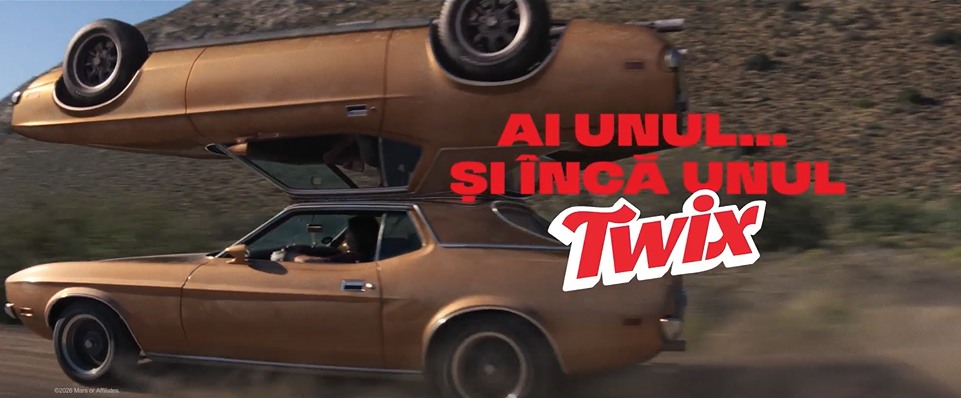 Comunicat: TWIX aduce în România campania "Ai unul… și încă unul"