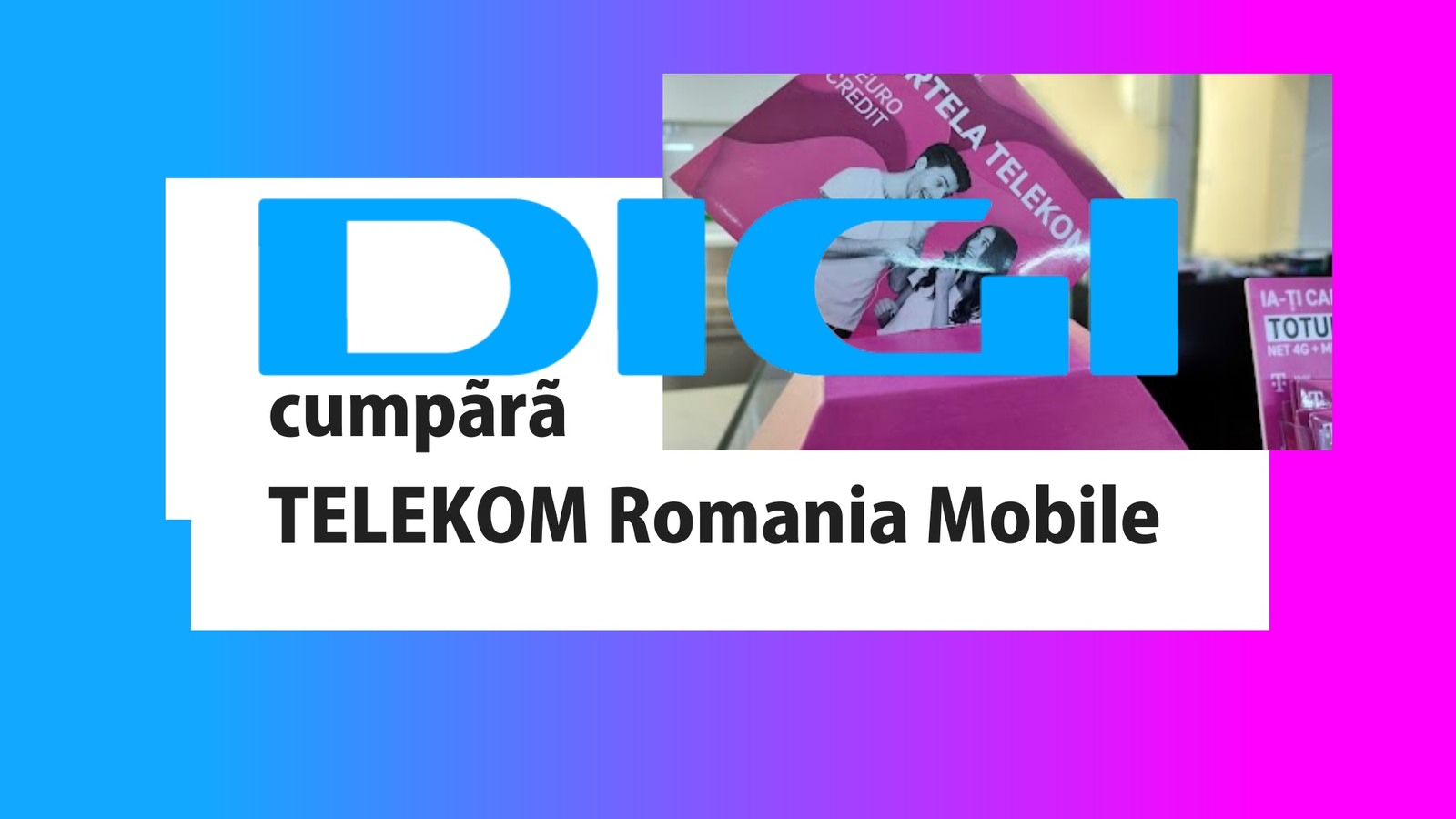 DIGI cumpără TELEKOM Romania Mobile - Un nou capitol în telecomunicațiile mobile românești