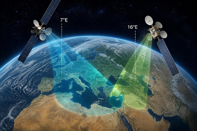 Eutelsat 7B ar putea fi mutat pe o altă poziție orbitală