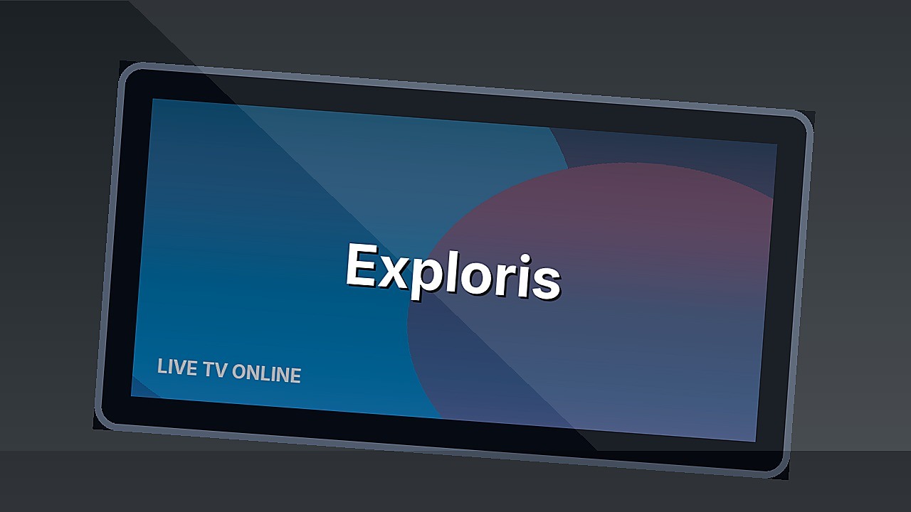 Sigla Exploris pe ecran TV