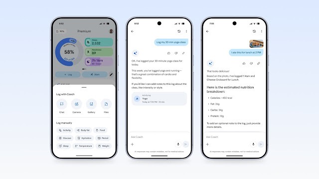 Google Health aduce un asistent personal de sănătate, fitness și un nou Fitbit Air