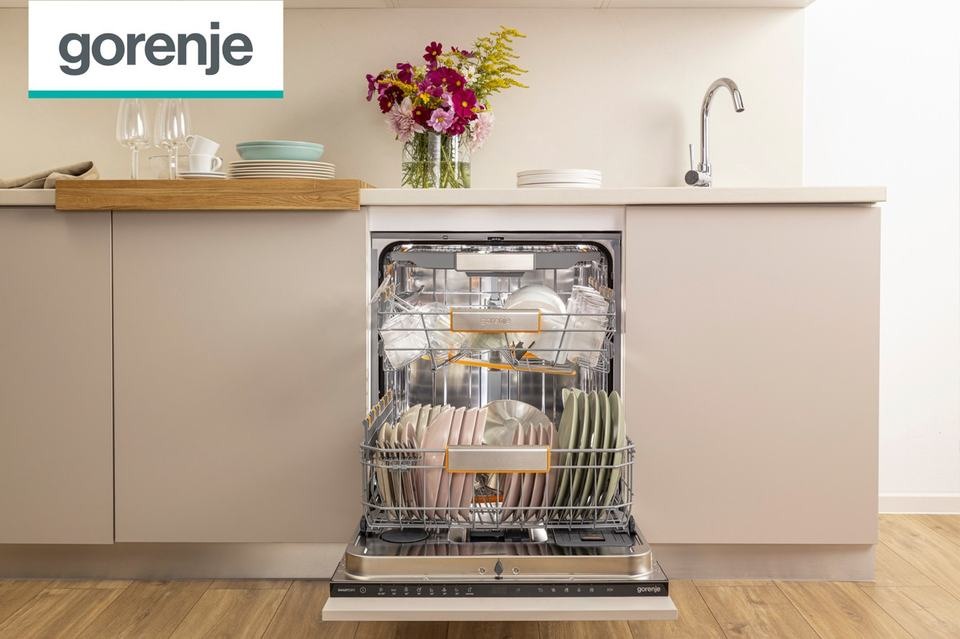 Gorenje lansează mașini de spălat vase cu clasa A și igienizare UV