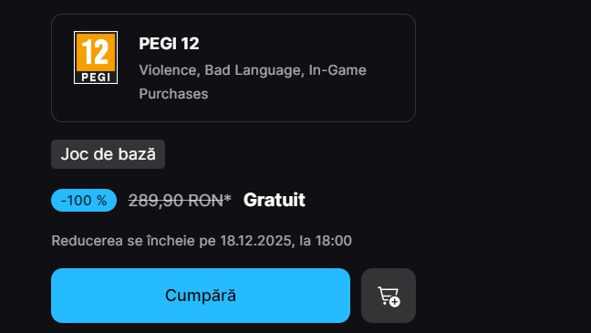 "Hogwarts Legacy" deschide seria celor 17 jocuri gratuite oferite de Epic Games de sărbătorile de iarnă 2025