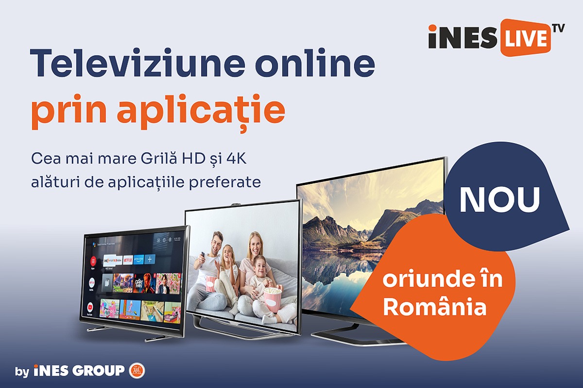 iNES GROUP lansează iNES Live, noua platformă de televiziune prin aplicație