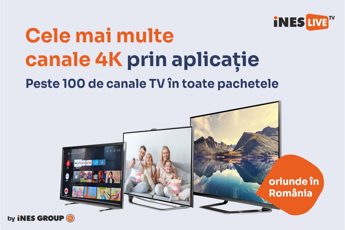 iNES Live își extinde grila de canale și oferta 4K
