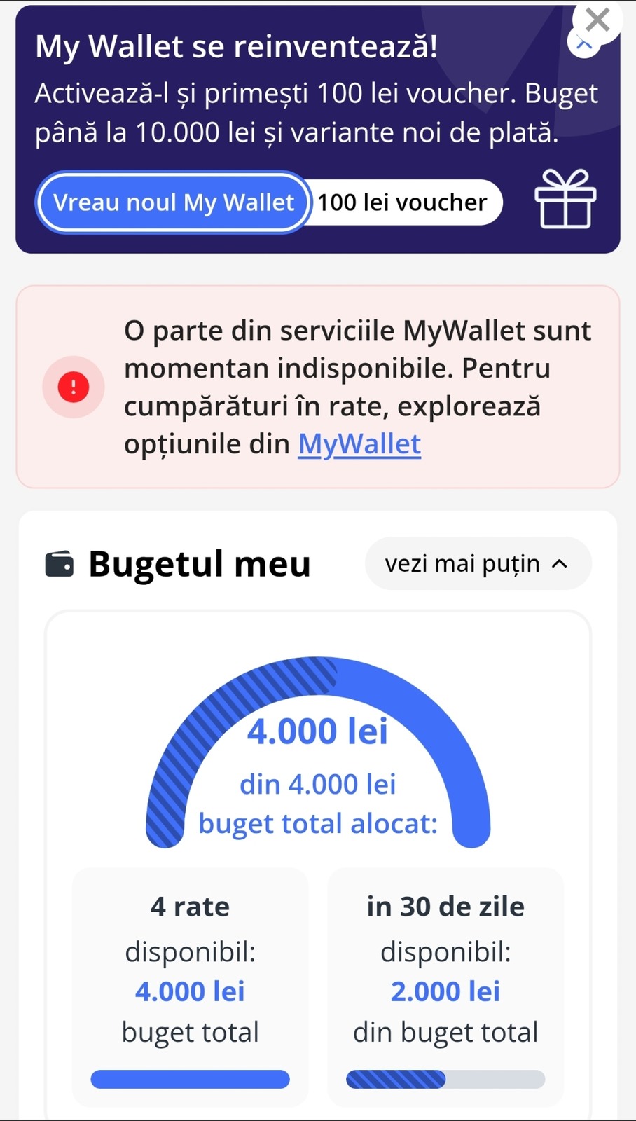 My Wallet ar putea funcționa diferit după migrarea eMAG către HeyBlu