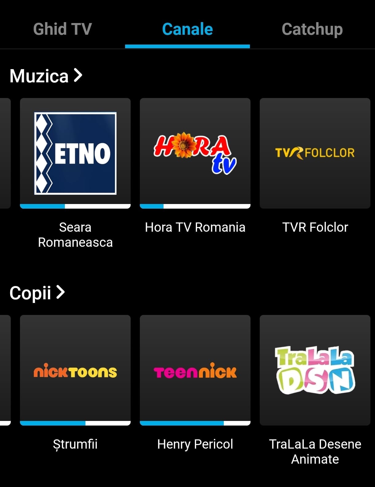 Noutăți multiple în aplicația DIGI TV