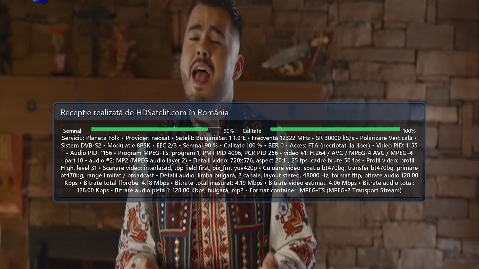 Planeta Folk la liber prin BulgariaSat 1