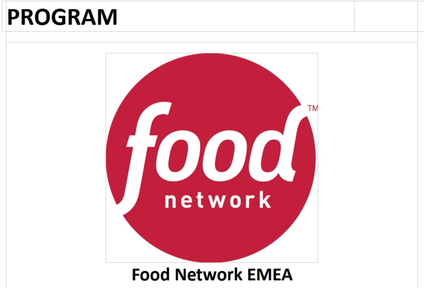 Program Tv - Food Network - Ianuarie 2023