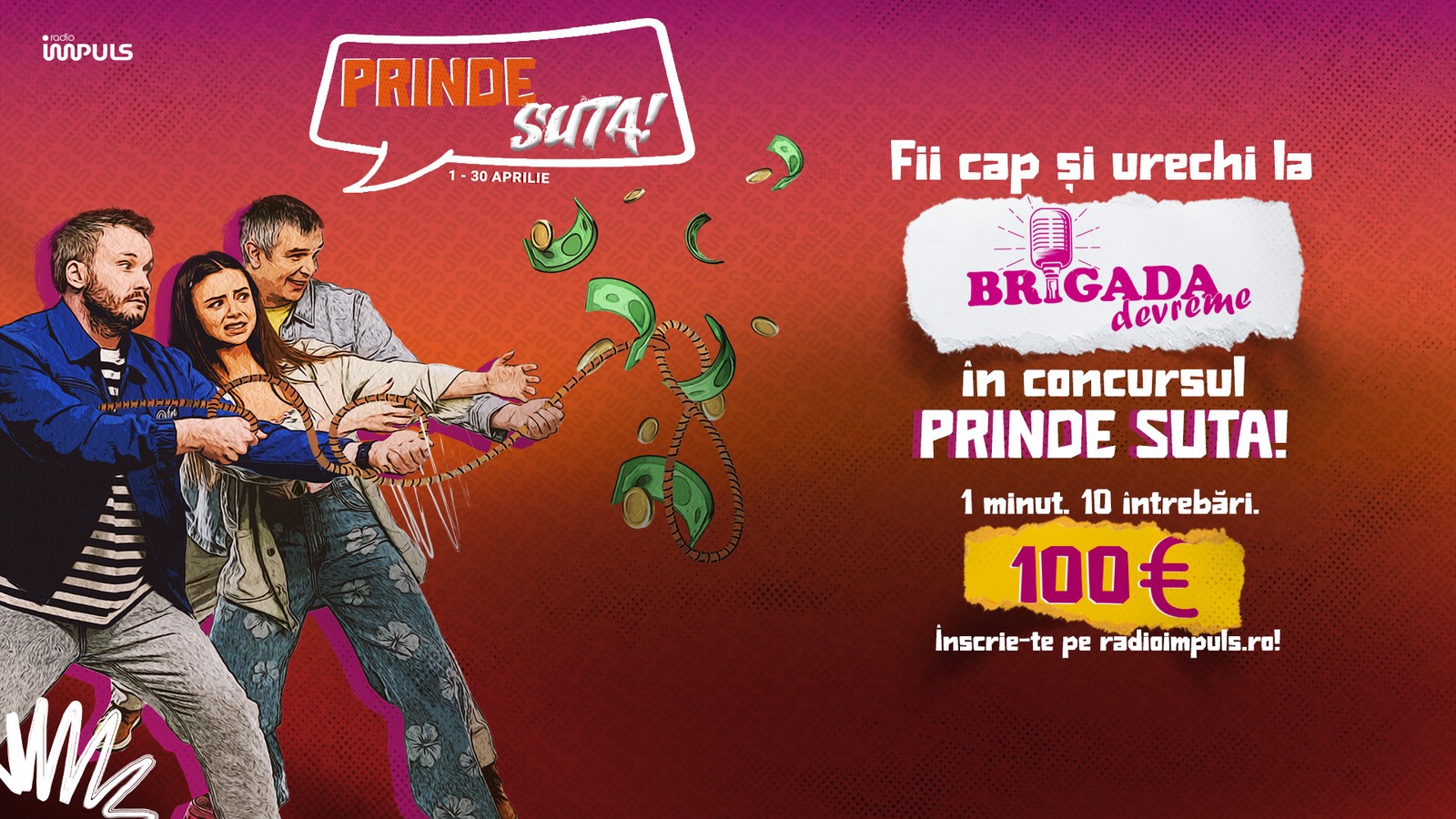Suta de euro la cafeaua de dimineață? La Radio Impuls chiar se poate!