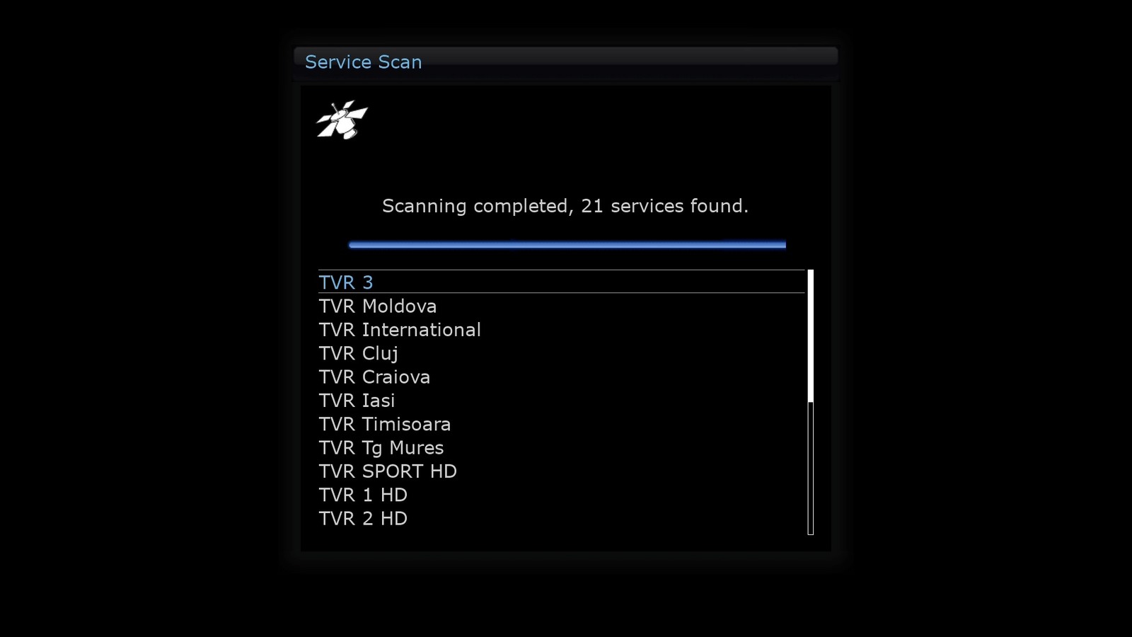 Televiziunile regionale TVR au revenit pe satelit, dar pe altă frecvență
