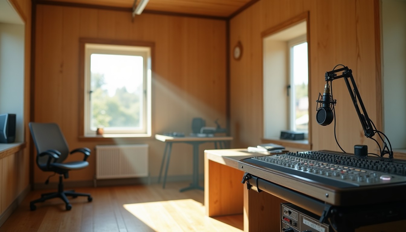 Radio Campus Slobozia trece la copiii fondatorului, cu grile noi și studio refăcut