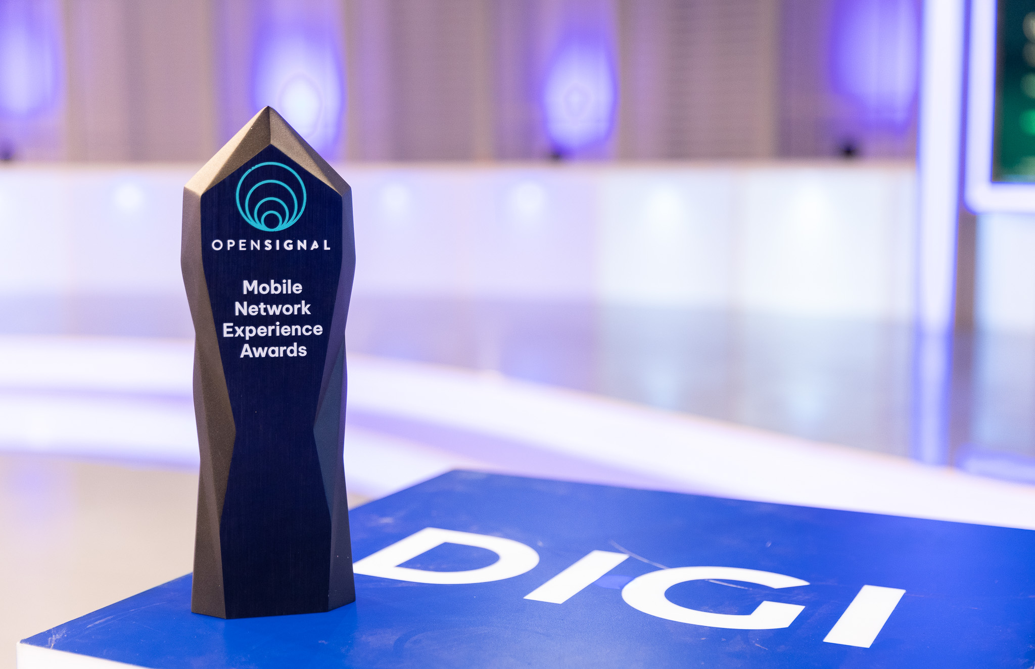 Certificarea Opensignal pentru rețeaua mobilă DIGI