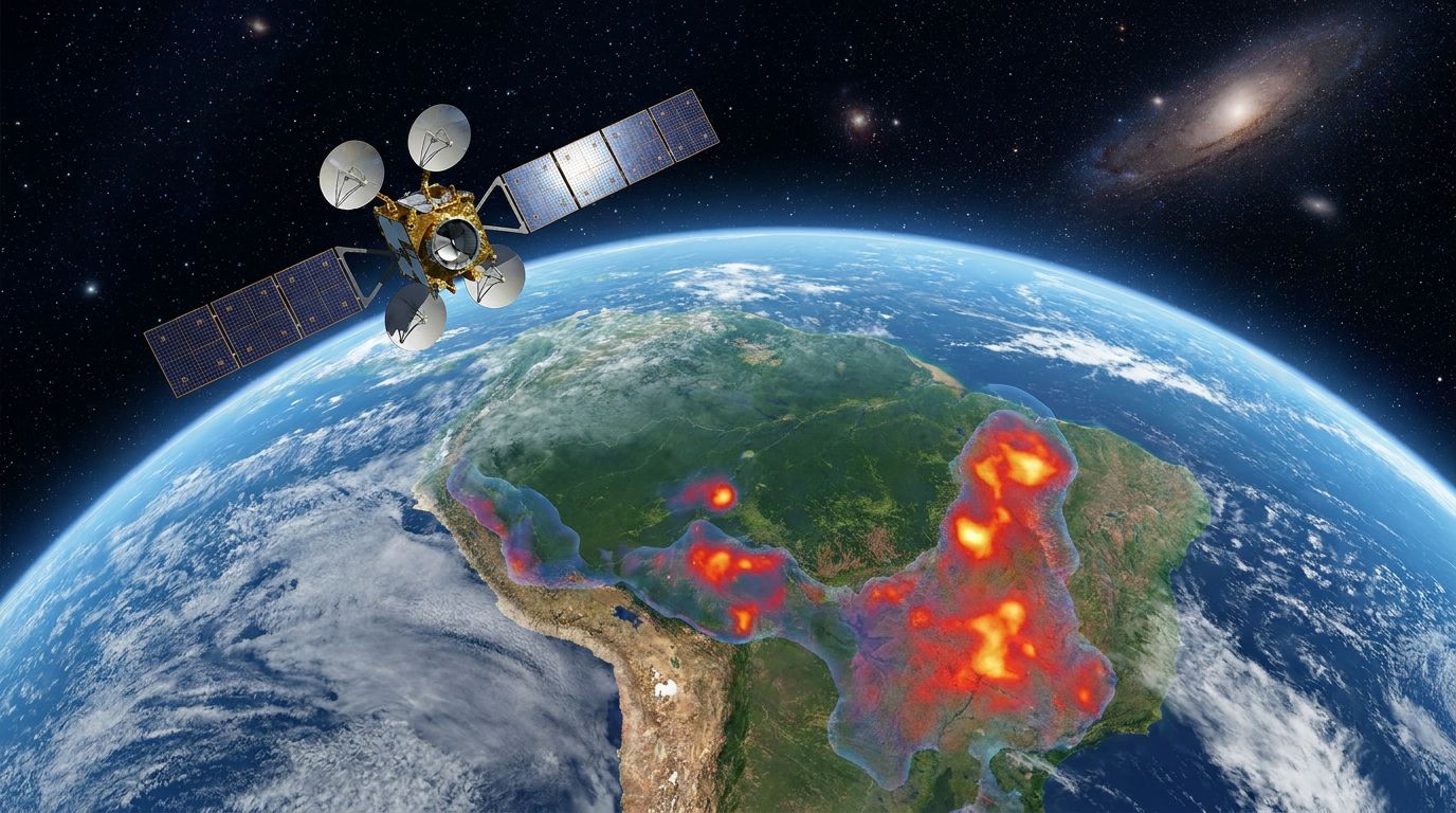 Eutelsat și OroraTech își unesc forțele pe orbită: cum vor detecta incendiile de pădure prin sateliții OneWeb