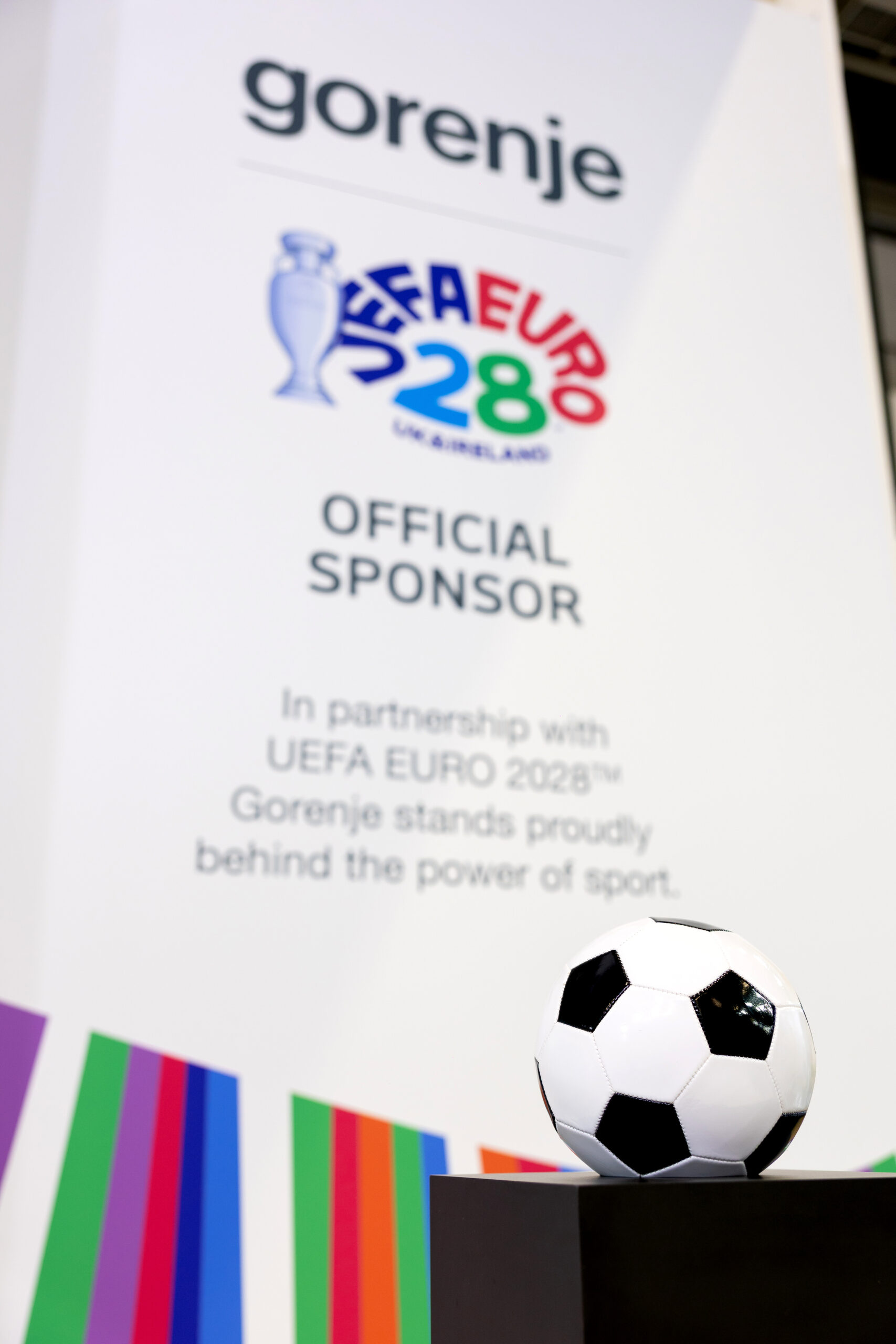Gorenje partener oficial UEFA EURO 2028