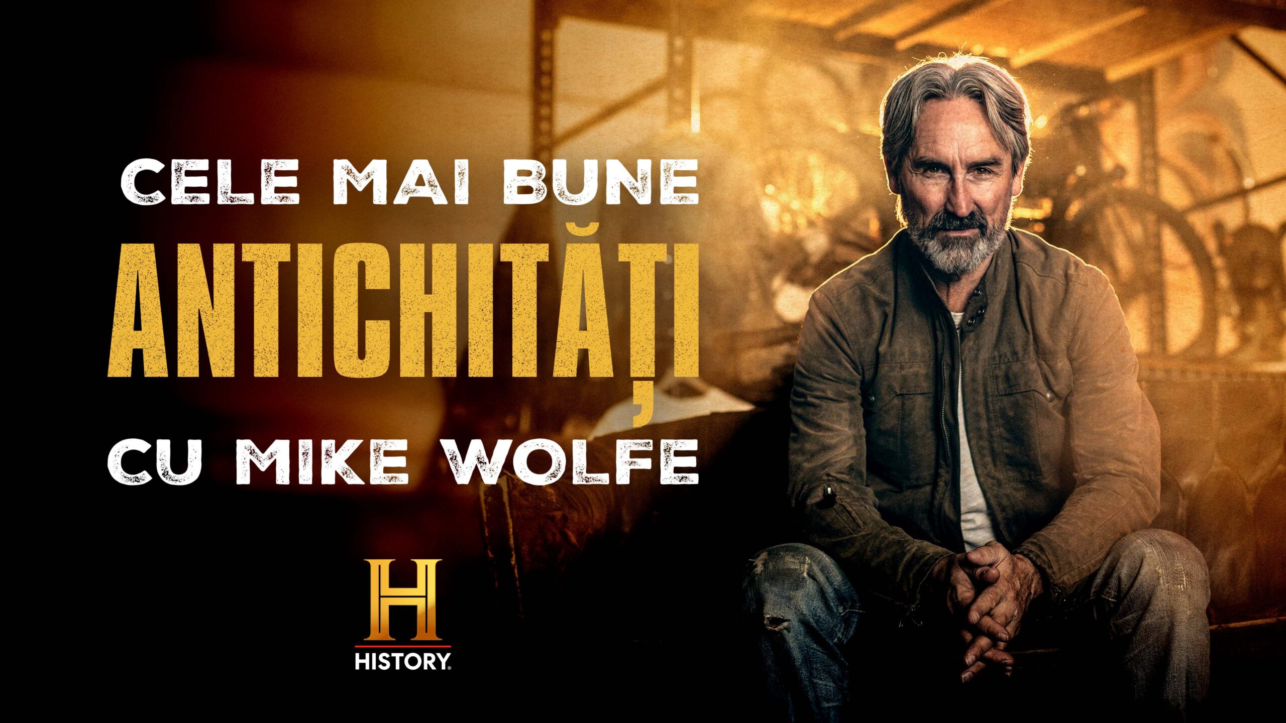 Trei episoade din opt s-au dat din seria lui Mike Wolfe de la HISTORY Channel
