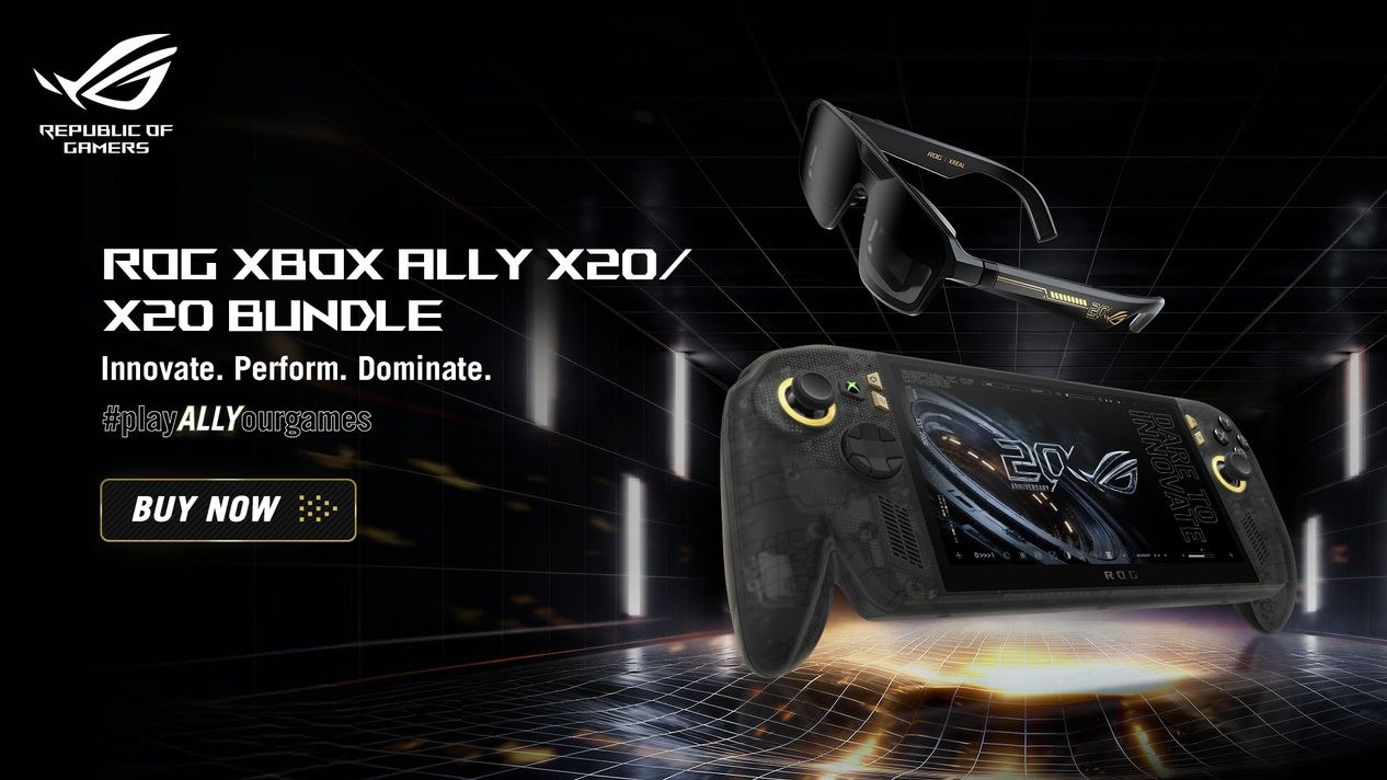 Consola portabilă ASUS ROG Xbox Ally X20 a sosit în România: ecran OLED la 120 Hz și preț de la 7.399 lei